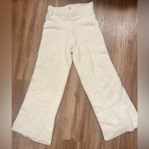 Skims Cozy Knit Pants - Bone - L/XL